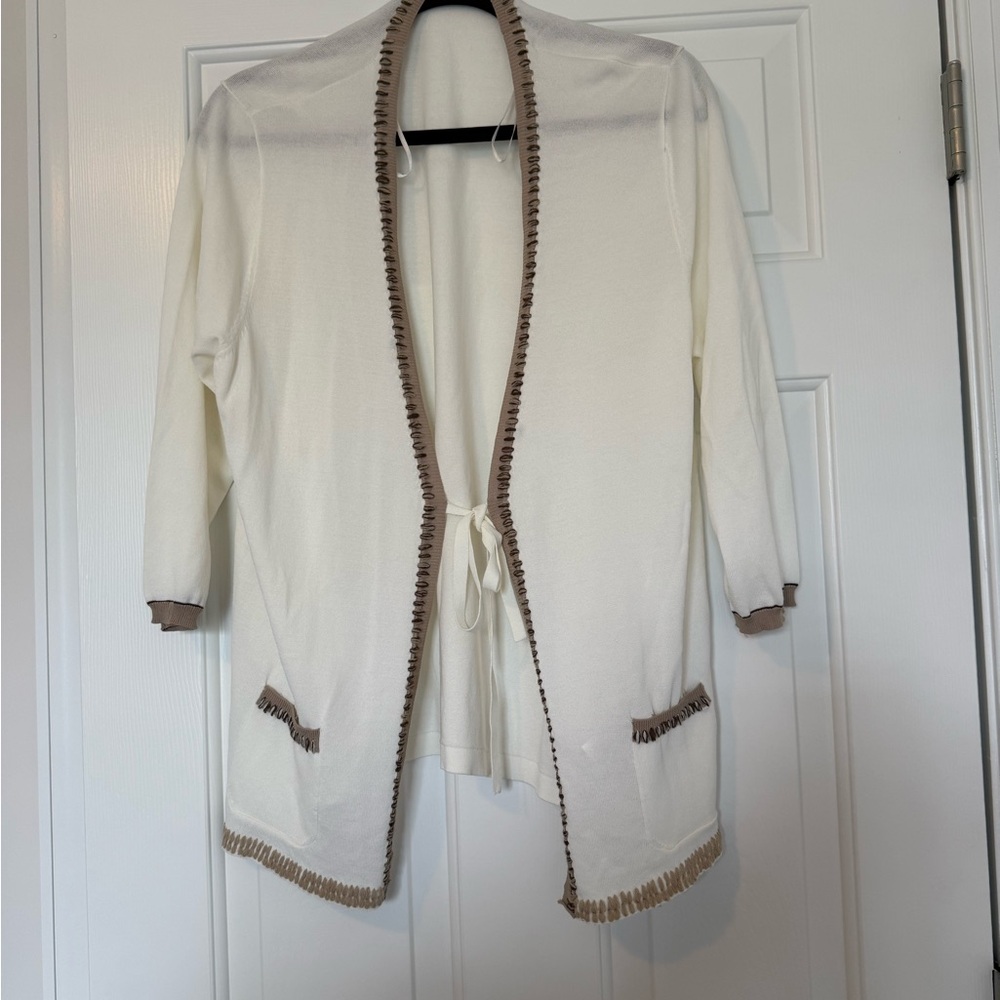 Gerry Weber Beige Sweater with Tan Accents